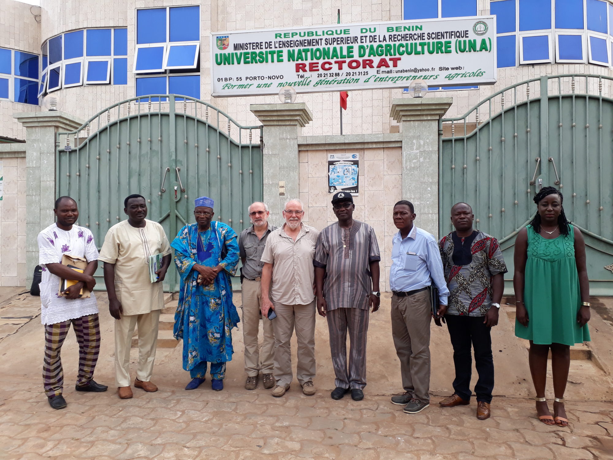 cuma Bénin - formation -rdv recteur UNA